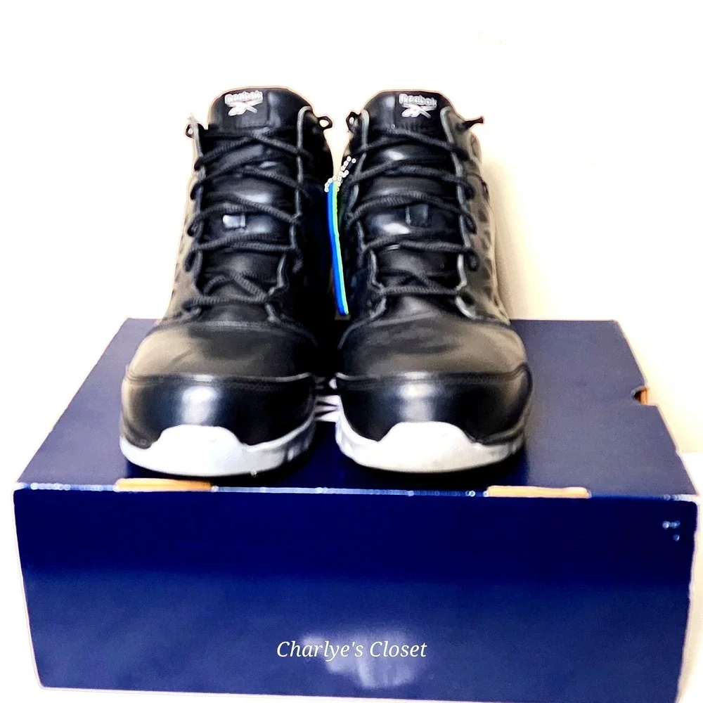 Reebok Sublite Cushion Work RB4144 9W Black Composite Toe Boot